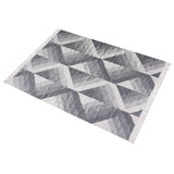 Vretta Grey/Silver Rug Home & Beyond