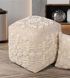 DREXEL-II POUF BLUE 40 X 40 X 40 CM Home & Beyond
