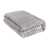 H&B Velveteen Blanket - Luxury Velvet 240 X 220 Home and beyond