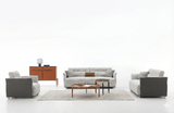 Aria Brown Sofa Set (3+2+1) Home & Beyond