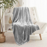 H&B Velveteen Blanket - Luxury Velvet 240 X 220 CM