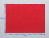 PLACEMATS 4PCS SET SOLID RED Home and beyond