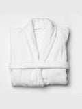 100% Cotton Terry Bathrobes Kimono White