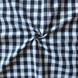 COOKING APRON GINGHAM CHECK WITH SOLID Home and beyond