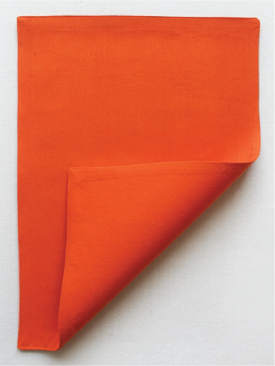 PLACEMATS 4PCS SET SOLID ORANGE Home and beyond