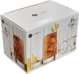 VIBE COOLER GLASS 2312IN 6 PC SET 17.75OZ/525ML Libbey