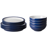 Elements Dark Blue 12 Piece  Tableware Set