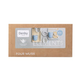 Elements Blue 4 Piece Mug/Beaker set Denby