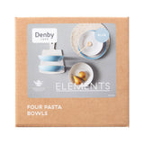 Elements Blue 4 Piece Pasta Bowl Set Denby