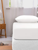 300 TC Plain Sateen Bedsheet (Fitted) Home and beyond